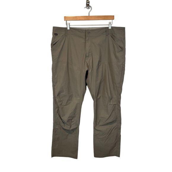 Kuhl Other - Kuhl Revolvr Cargo Pants 42x32 Tan Khaki 7 Pocket Casual Hiking Outdoor Workwear